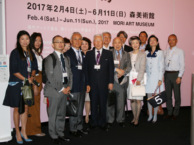 森美術館Arts鑑賞会の様子